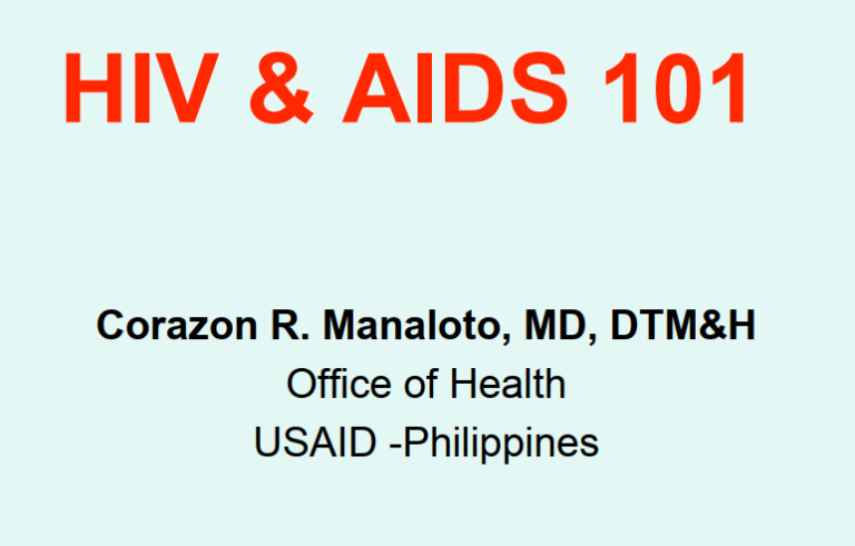 AIDS 101 Handbook
